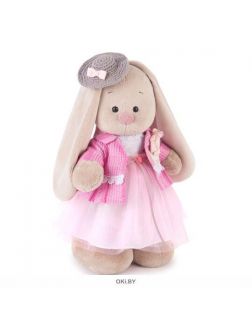 Игрушка мягконабивная Зайка Ми Розовый бутон (малая/25 см)