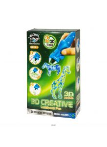 3D - ручка с люминисцентными картриджами (rich fish toys, portative)