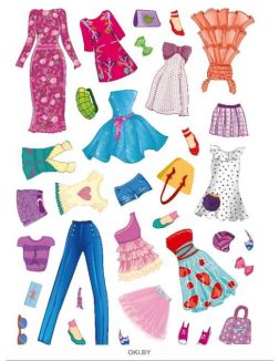 Модные подружки. Магазин №1 (19) волшебные наклейки Модные подружки. Магазин №1 (19) волшебные наклейки