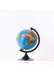 Глобус Земли политический рельефный, d=210 мм (eks)