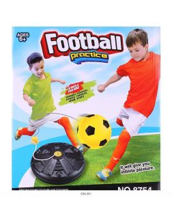 Тренажёр для футбола детский с пластиковой подставкой d-25см