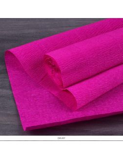 Бумага гофрированная поделочная 50*200см пурпурная «Darvish»