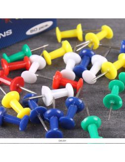 Кнопки «Darvish» силовые цветные 50 шт (арт. DV-3353)