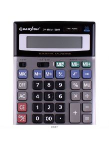 Калькулятор настольный 12 pазр. Darvish двойное питание 200*150*33мм двойная память (арт. DV-888M-12DM)