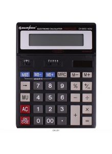 Калькулятор настольный 14 pазр. «Darvish» двойное питание 200*150*27мм двойная память