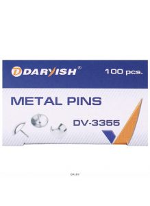 Кнопки «Darvish» никелированные 100шт/уп