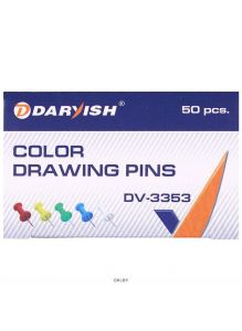 Кнопки «Darvish» силовые цветные 50 шт (арт. DV-3353)