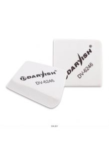 Ластик Darvish квадратный белый (арт. DV-6246)