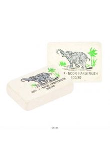 Ластик Koh-I-Noor Elephant 300 / 80 белый со слоном (арт 002313)