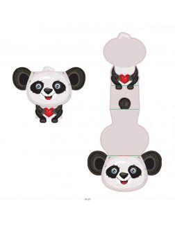 Панда 3Д «С любовью»