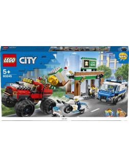 Ограбление полицейского монстр-трака (Лего / Lego city)
