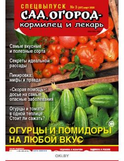 Огурцы и помидоры на любой вкус 3 / 2020 Спецвыпуск «Сад огород - кормилец и лекарь»