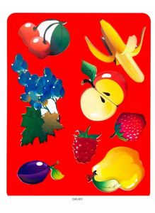 Трафарет Цветик «Фрукты и ягоды» 15,5х20 см
