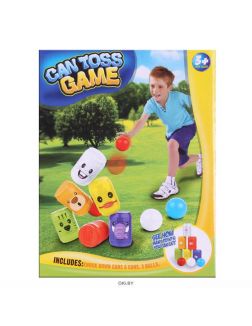 Can toss (броски по жестяным банкам) - игровой набор