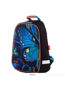 Butterfly - рюкзак Hatber ERGONOMIC light  EVA материал светоотражающий, 2 отделения на молнии