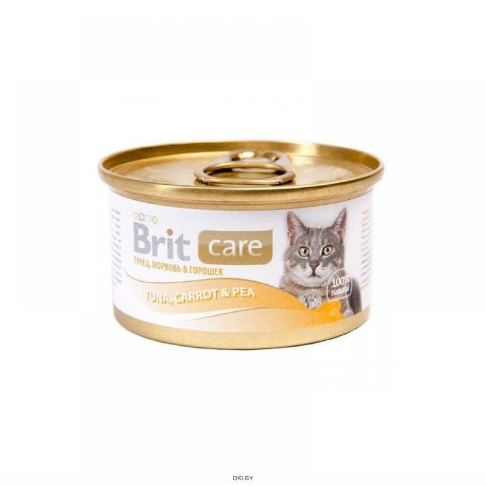 Консервы брит. Корм для кошек Brit Care с тунцом 80 г. Brit Care, с тунцом. Корм для кошек Brit Care с тунцом 48шт. Х 80 Г. Корм для кошек Brit Care с тунцом, с индейкой 80 г.