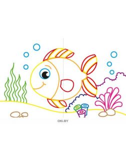 Пластилиновая раскраска № 2 «Играю! Рисую! Фантазирую!»