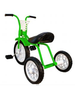 Велосипед 3-х колесный «ЗУБРЕНОК» зеленый (526-611GW, zubrionok)