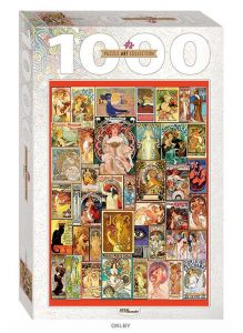 Art Nouveau - пазл 1000 элементов  (79121, step puzzle)