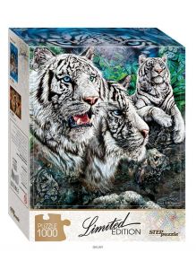 Найди 13 тигров - пазл 1000 элементов (79808, step puzzle)