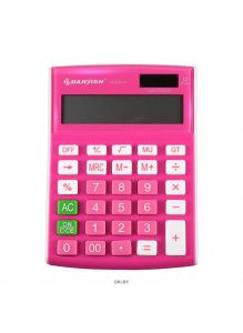 Калькулятор настольный 12 разр. Darvish 105х146х25 мм, розовый