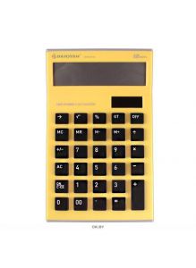 Калькулятор настольный 12 разр. Darvish 109х174х26 мм, жёлтый