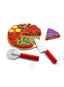 Игра настольная деревянная «Пицца» (арт. 277D-53)