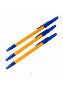 Набор ручек шариковых ORANGE синяя, 1,0 мм, 3 шт. (арт. 80087)