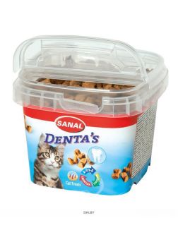 SC1573 Лакомство для кошек SANAL Denta's Для зубов 75 г