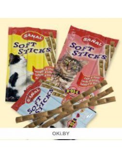 Палочки для кошек Санал ягненок и рис 15 г, 3 шт. (SC3850)