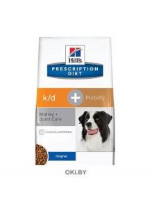 605882 PD Корм для собак сухой HILL'S Prescription Diet k/d + Mobility 12 кг