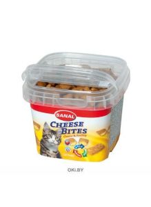Sanal Лакомство для кошек Cheese Bits «Подушечки сырные» 75 г