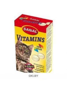 Витамины для кошек Санал 100 таб (SC3000)