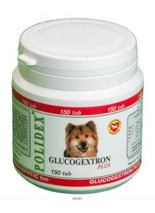 Витамины для собак Полидекс Глюкогестрон плюс, 150 шт