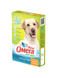 Витамины для собак ФАРМАКС Омега Neo+ Здоровые суставы 90 штук