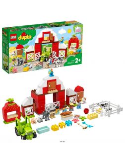 Фермерский трактор, домик и животные (LEGO, Lego duplo)
