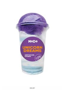 Набор «Unicorn Dreams» MODO MILKSHAKE (шипучая соль для ванн, мочалка)