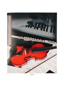 Дневник для музыкальной школы  «Новая скрипка» на скрепке 48 л.