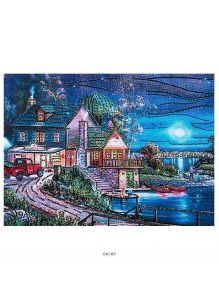 Алмазная живопись Darvish 40х50 см «Лунная ночь»
