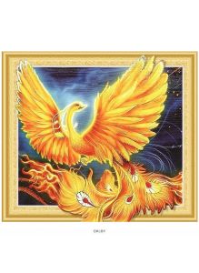 Алмазная мозаика (живопись) Darvish 40x50 см «Жар-птица»