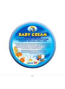Крем для детей с природными компонентами SPF 30 Baby Cream 200 мл Sowelu