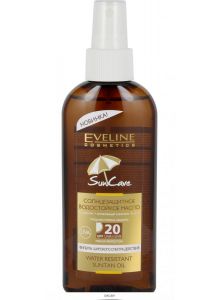 Солнцезащитное водостойкое масло Eveline SPF 20 Sun Care