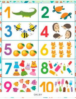 Вырезные карточки. Счет до 10 № 39 (21) Разбуди смекалку