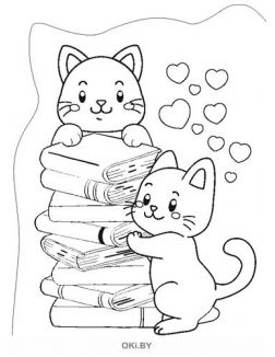Раскраска вырубная большая «Мур-котики» Играю! Рисую! Фантазирую! (ДЕФЕКТ)