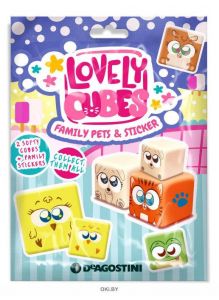 Игрушки для детей «Lovely Cubes» флоупак в ассортименте
