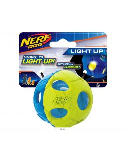 Мяч светящийся НЁРФ 6 см (синий / зеленый)  53963