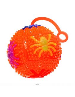 Мячик-пищалка светящийся 8 см 6 цветов в ассортименте (арт. 61956/S780-H24132)