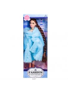 Кукла «Fashion» с косой в шубке 30 см 3 вида в ассортименте