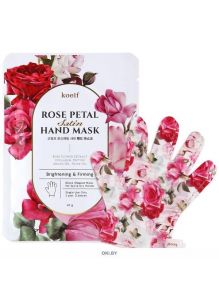 Маска - перчатки для ухода за кожей рук Koelf Rose Petal Satin Hand Mask