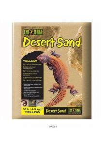 Песок для террариумов Desert Sand желтый 4,5 кг PT3103